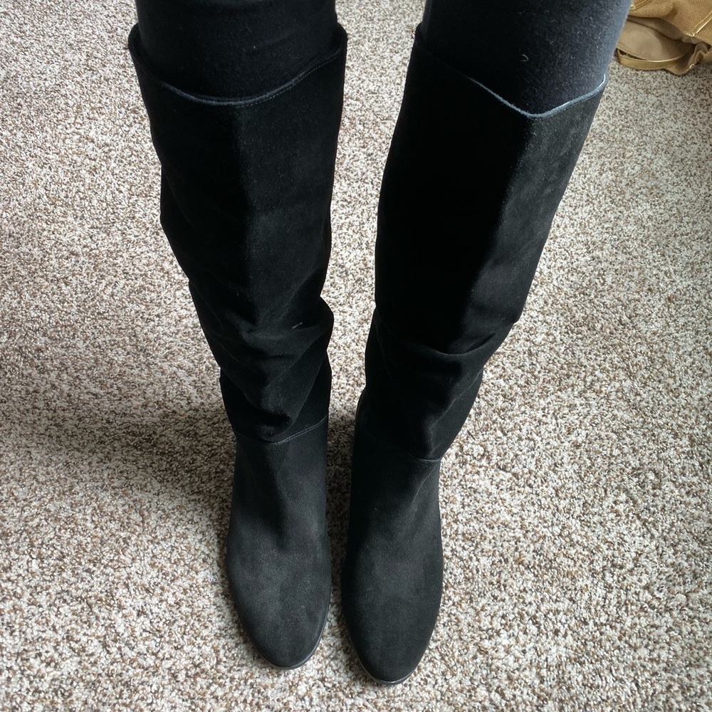 🖤👢NEW STEVE MADDEN genuine leather boots🖤